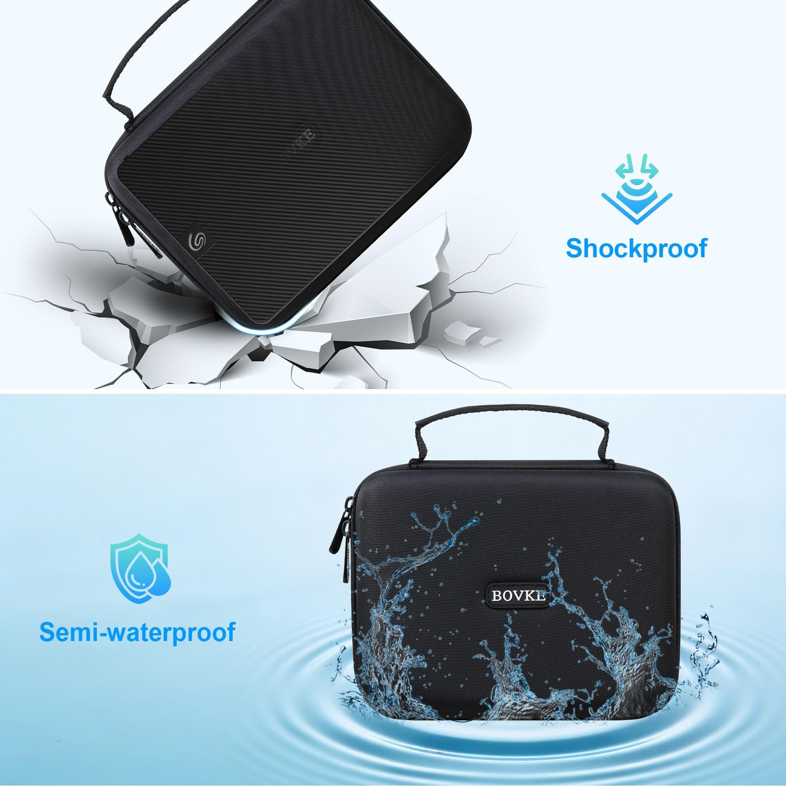 Bovke Hard Drive Case For Wd Elements My Book Seagate Expansion Desktop