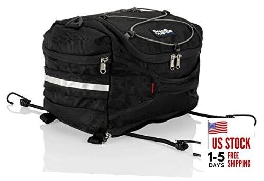 4200 Hideaway Tail Trunk - Water-Resistant, Tear-Resistant, Bungee Mount Black