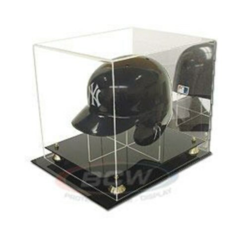 BCW Deluxe Acrylic Baseball Batting Helmet Display Case #AD26