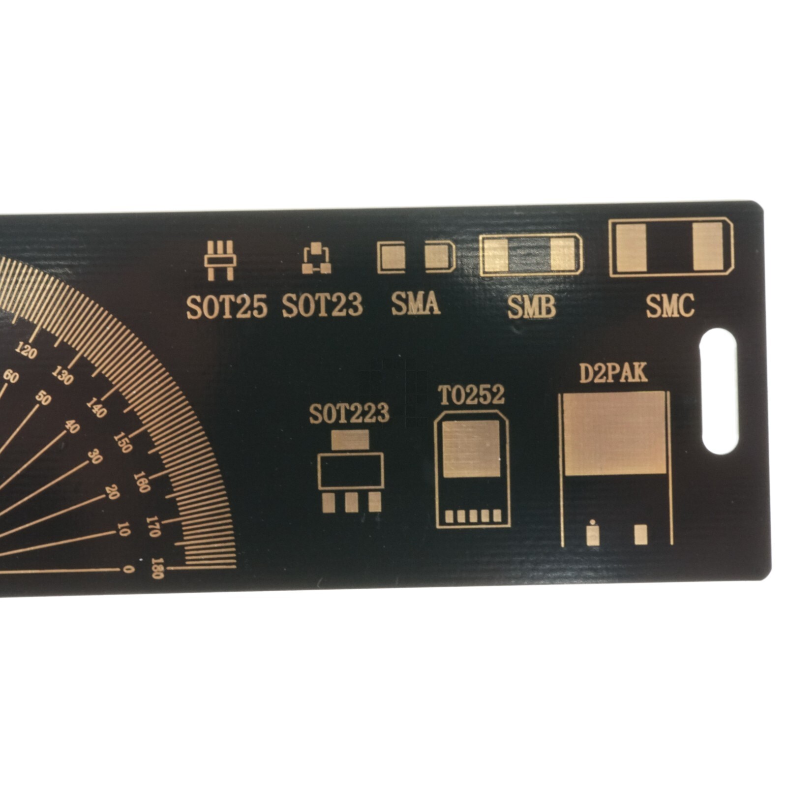 DIY More 020097 20CM Printed Circuit Board PCB Ruler