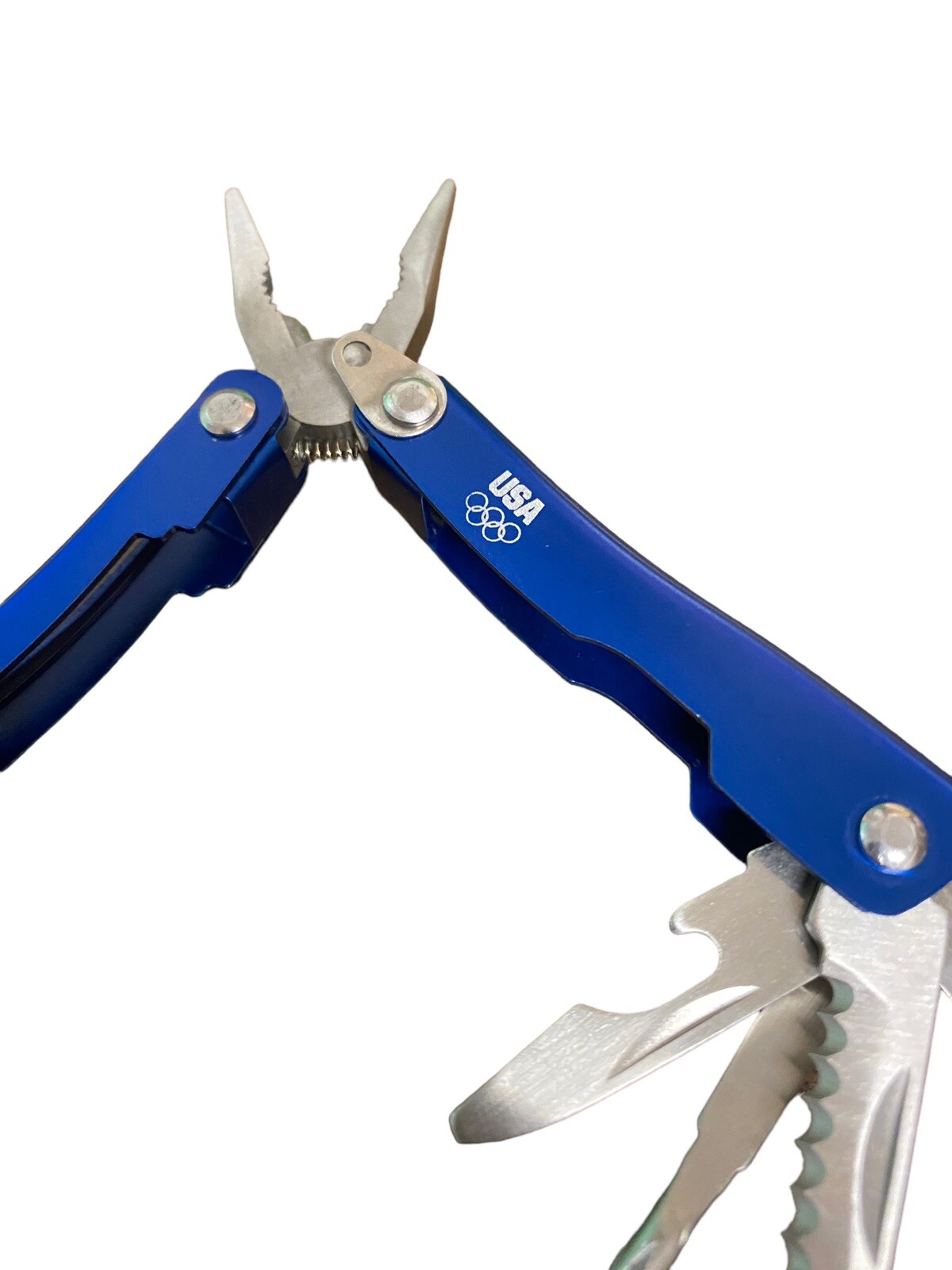 USA Olympics Multitool Utility Knife With Sheath