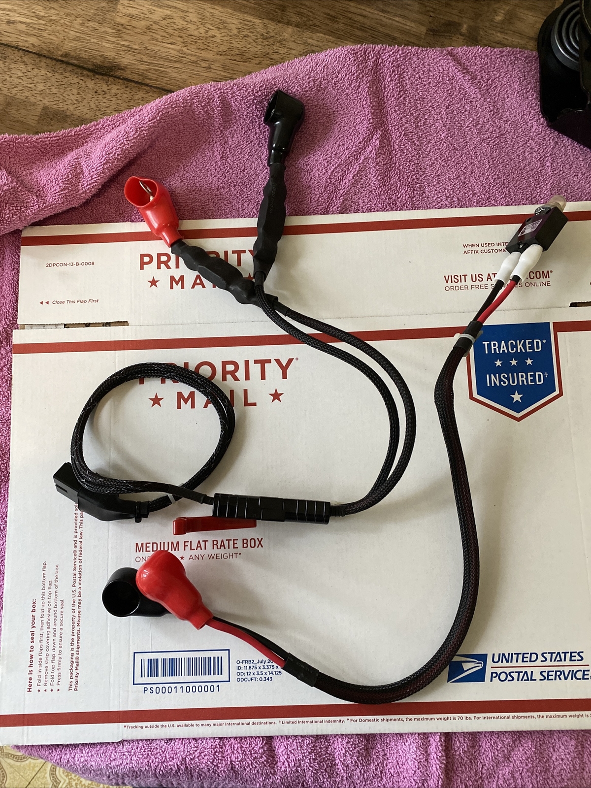 Battery Wiring Harness for Pride Quantum J6 Power Wheelchair *L@@K WoW*
