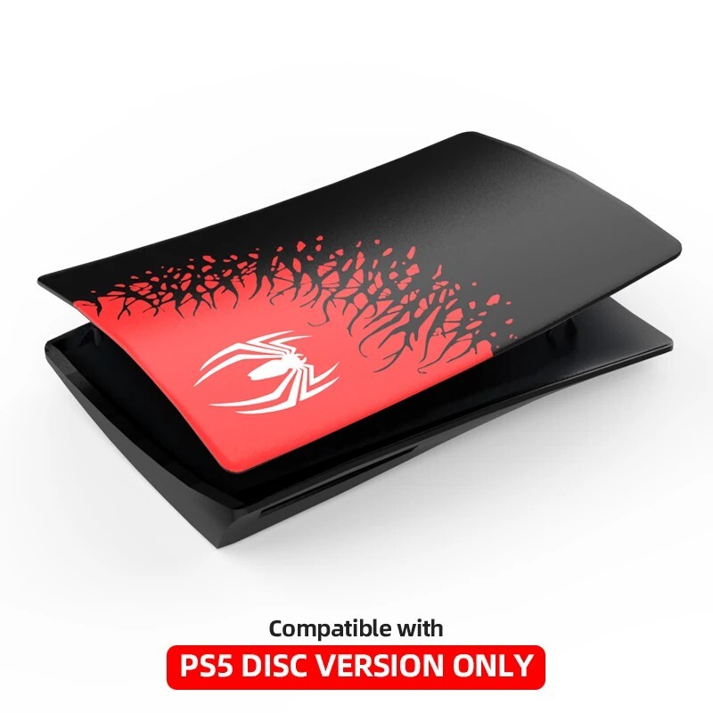 Premium ABS Replacement Shell for PS5 Disc Version Hard Protective Faceplate