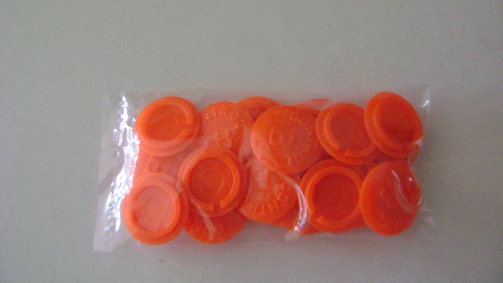 Lionel KW Red "B" Caps (pkg. of twenty)