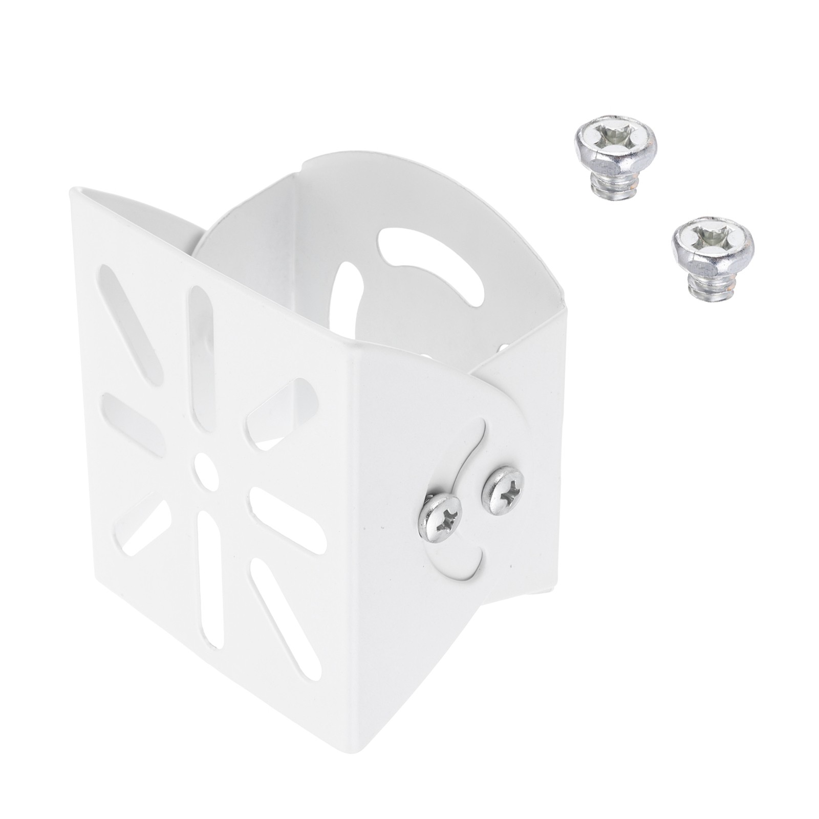 1 Pcs 2" Security Camera Joint Mounting CCTV IP Installation for Safety White