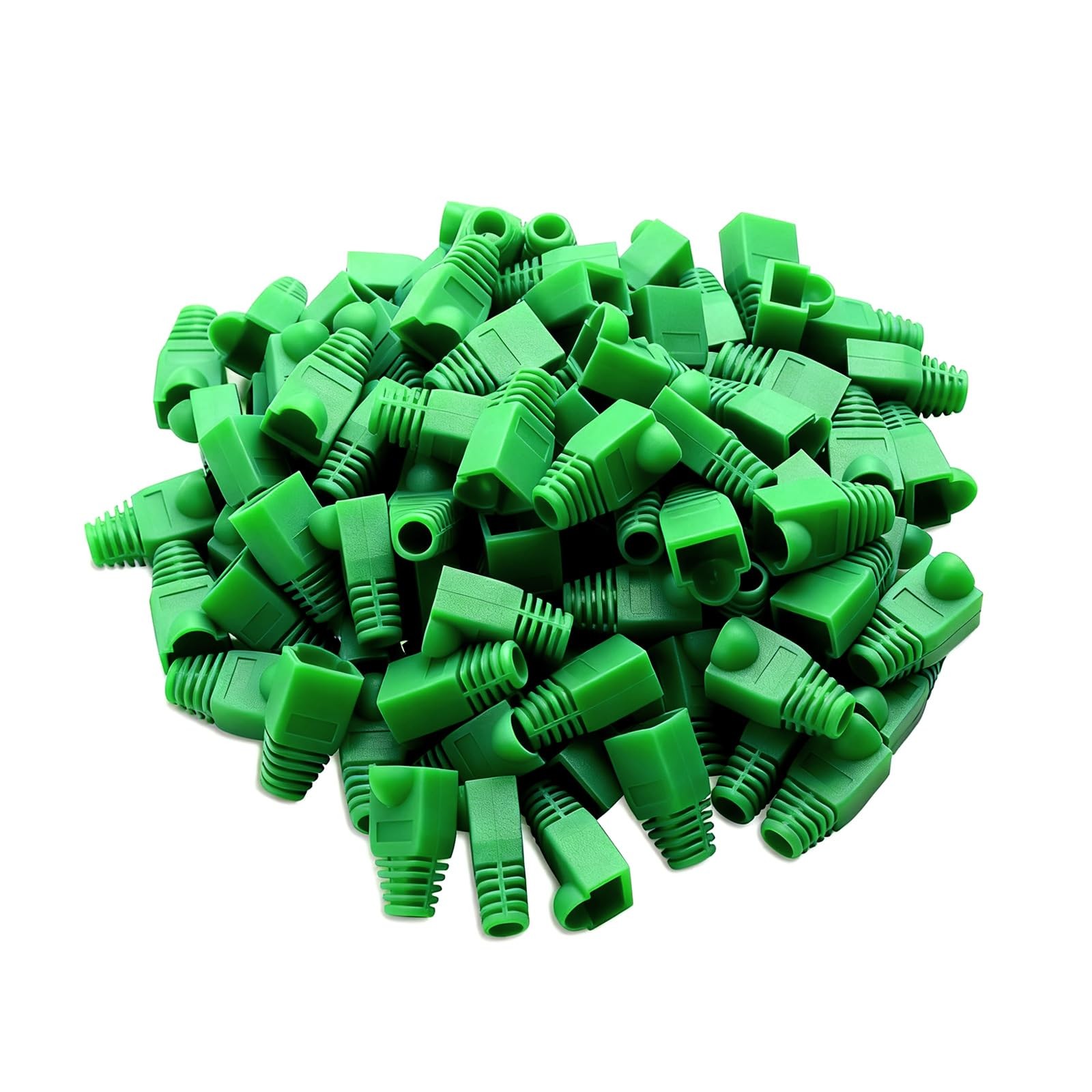 RJ45 Strain Relief Boots Green