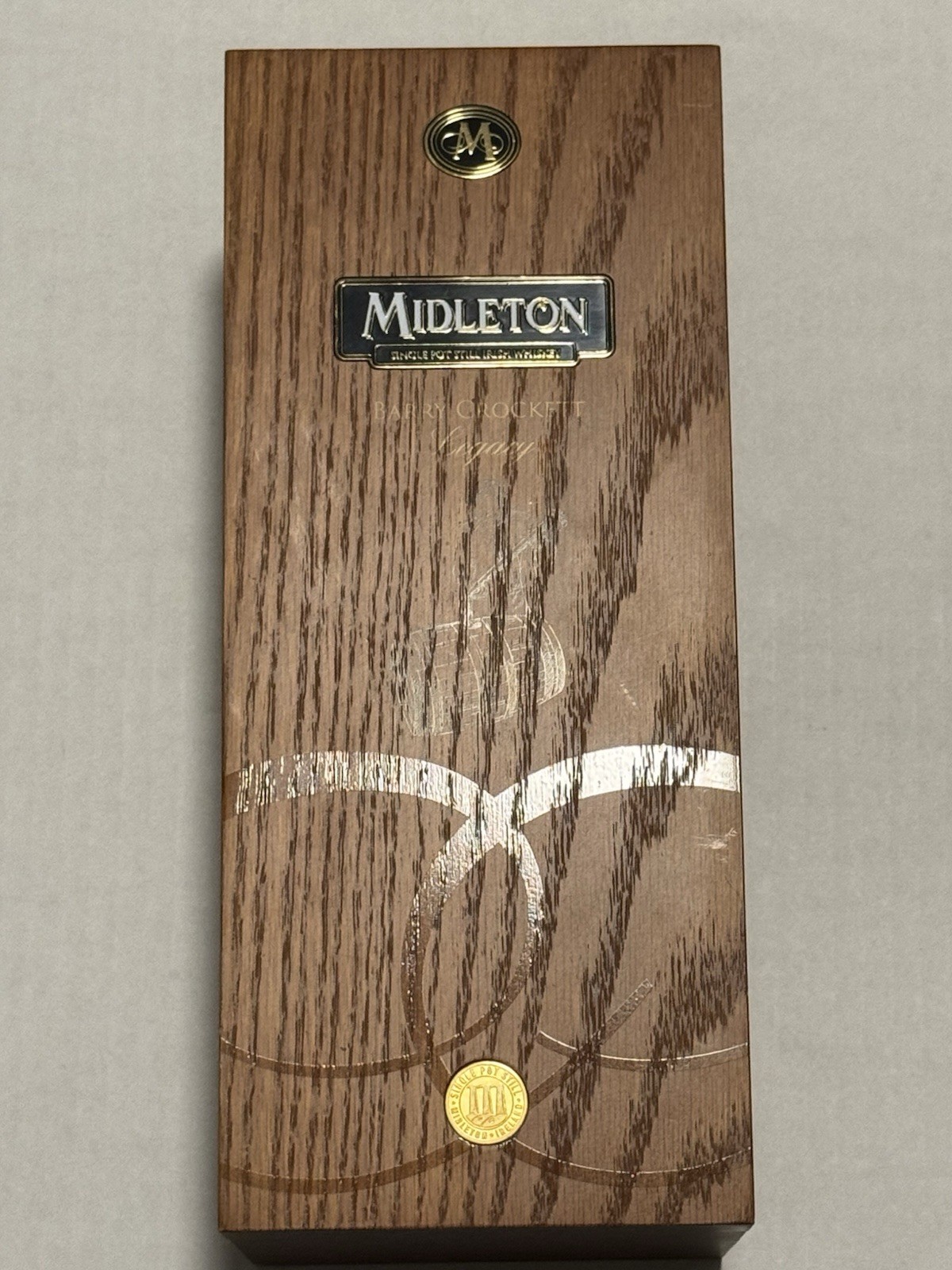 Midleton Barry Crockett Legacy – Wooden Presentation Box (EMPTY)