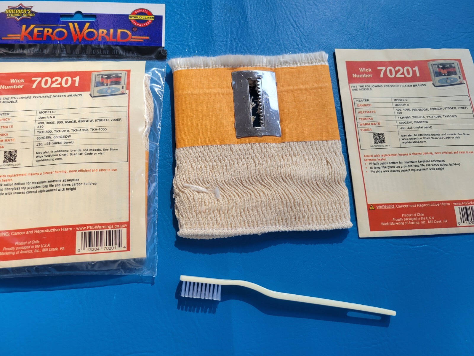 DANRICH II DANRICH 2  KEROSENE HEATER *WICK, *WICK CLEANING BRUSH & *GUIDE