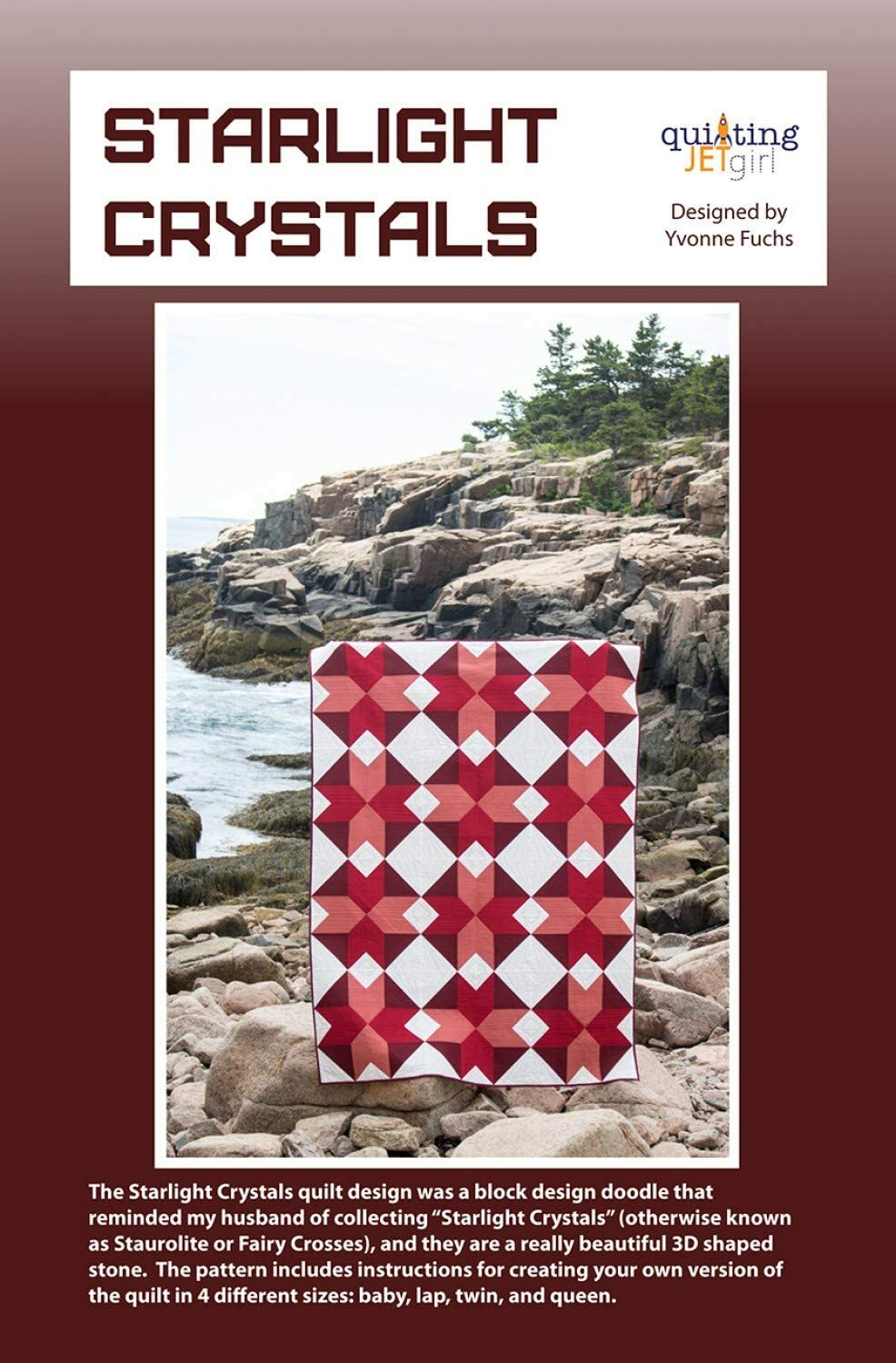 Starlight Crystals by Quilting Jetgirl  (4 Size Options)