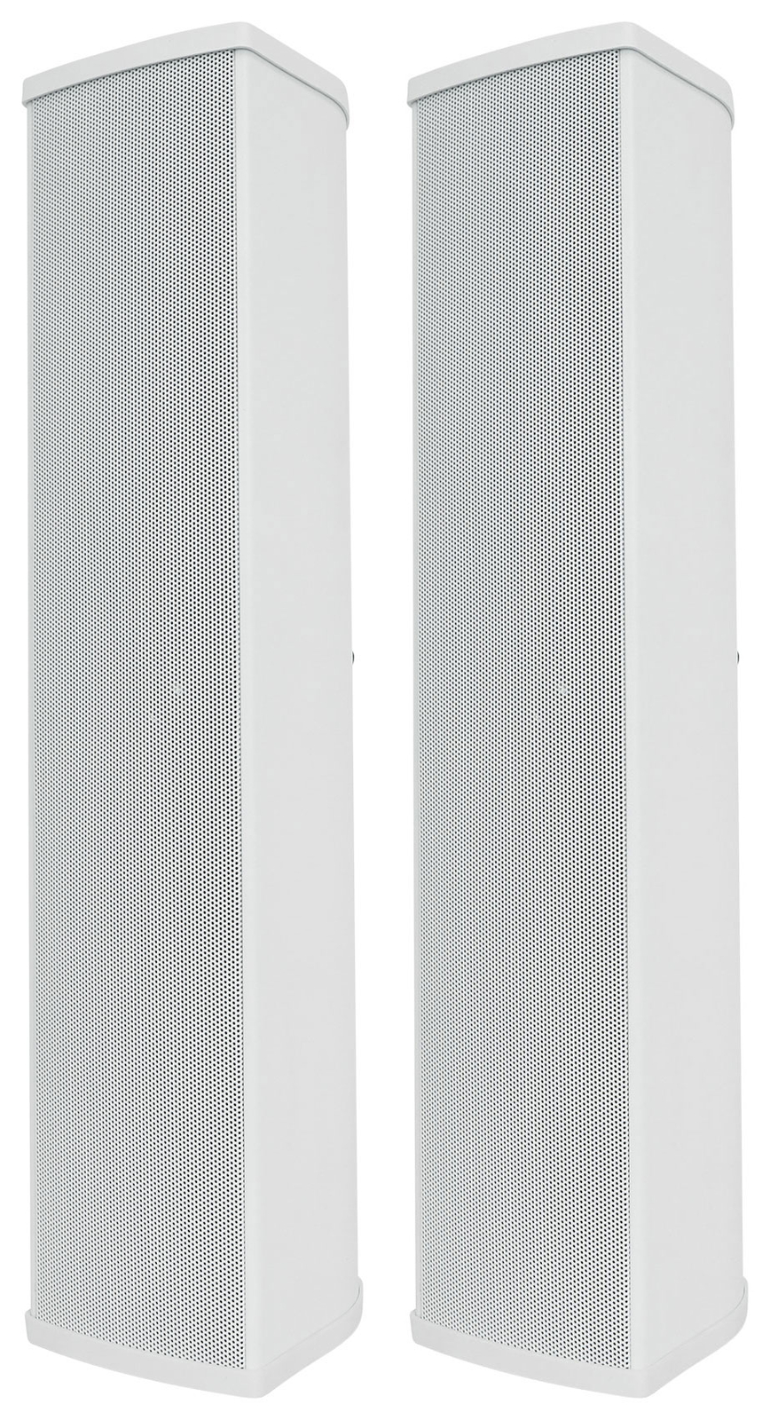 (2) Rockville WET ARRAY 5 WHITE Line Array Speakers For church/School/Auditorium