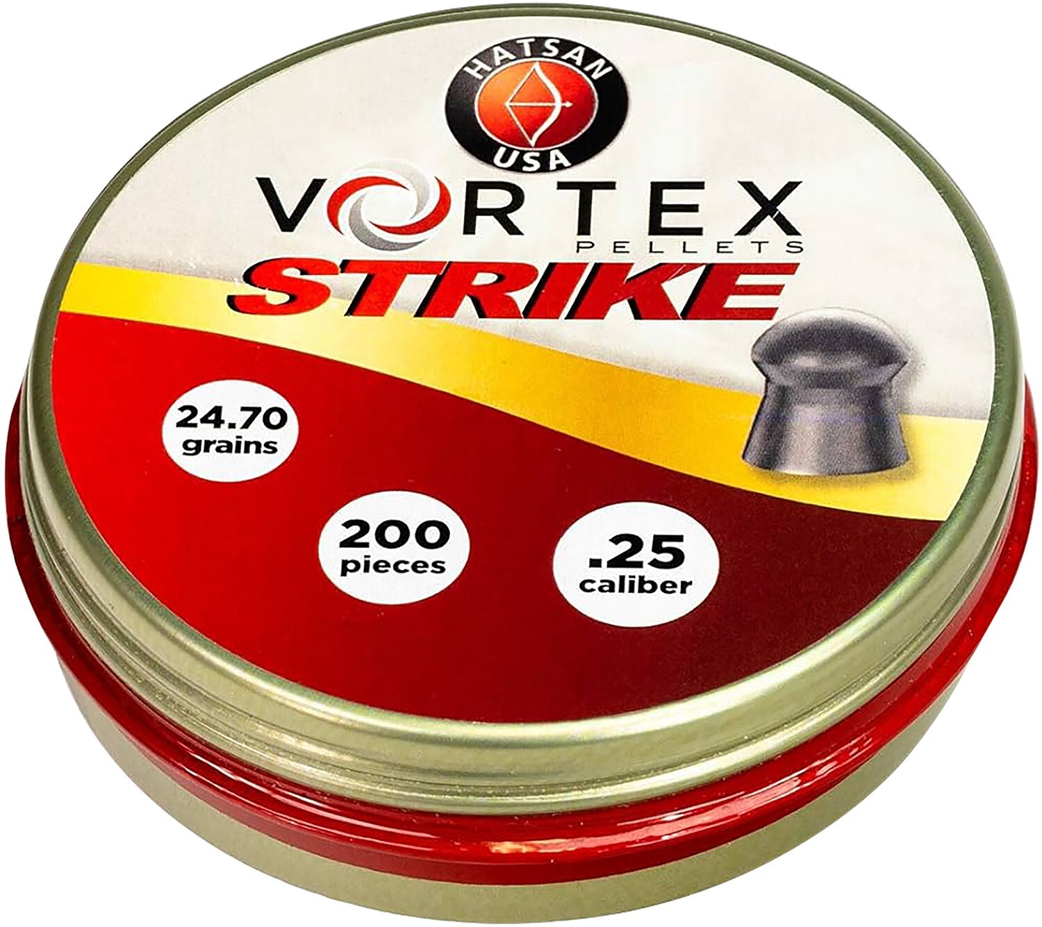 HATSAN HA90642 VORTEX STRIKE PELLETS - .25 200