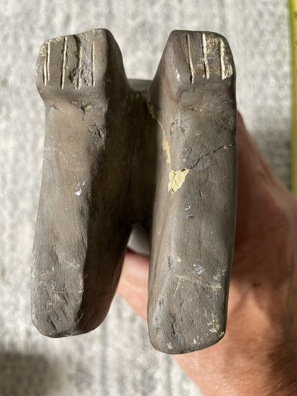 Statue- pre colombian chimu pottery ?