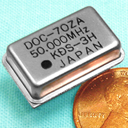 50.000 MHz [±200 ppm] Reference Crystal Oscillator (Shielded Can) * USA SELLER *