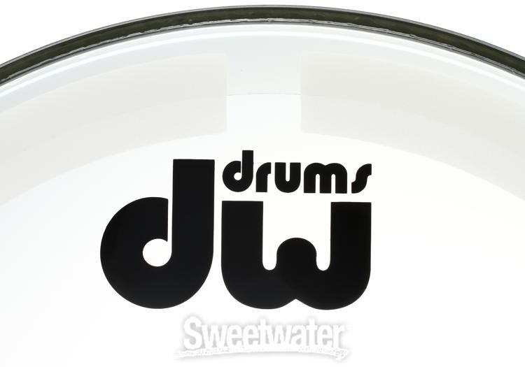 DW Coated/Clear Bass Drumhead - 22"