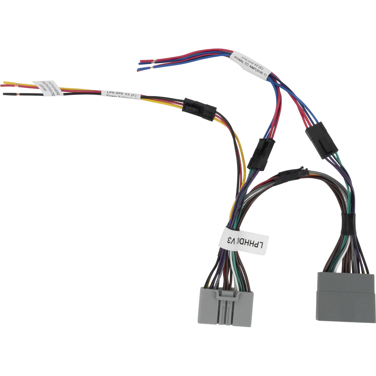 PAC Amplifier Integration Solution for Select 2006-2011 Honda LPHHD02+LPA-E.4