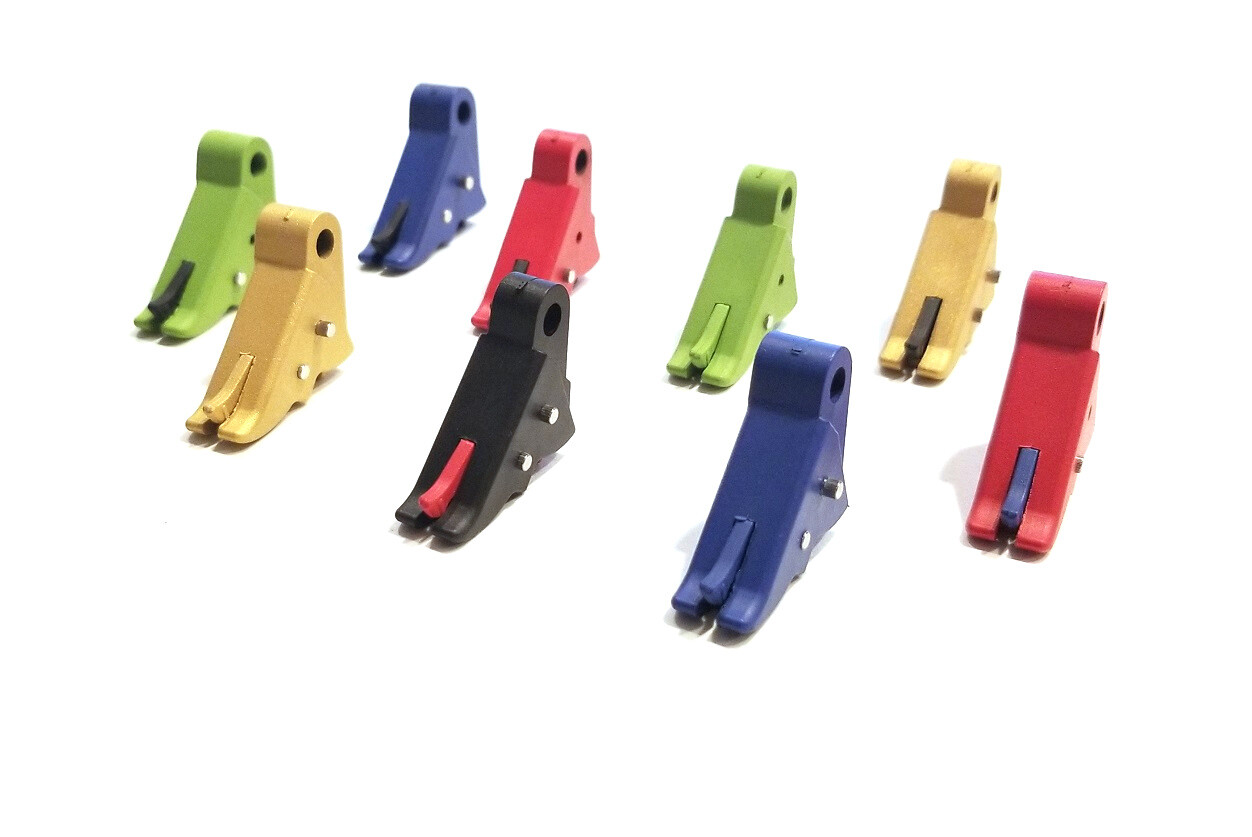 TANGO DOWN Flat-Faced Carry Trigger For All Glock Gen 5 Models Custom Coated