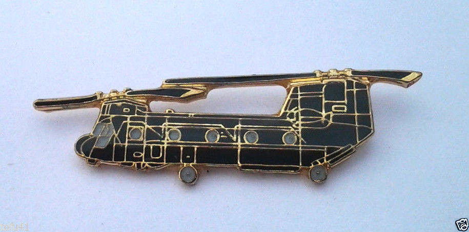 CHINOOK HELICOPTER (SMALL 1-1/2") US ARMY Military Hat Pin 15292 HO