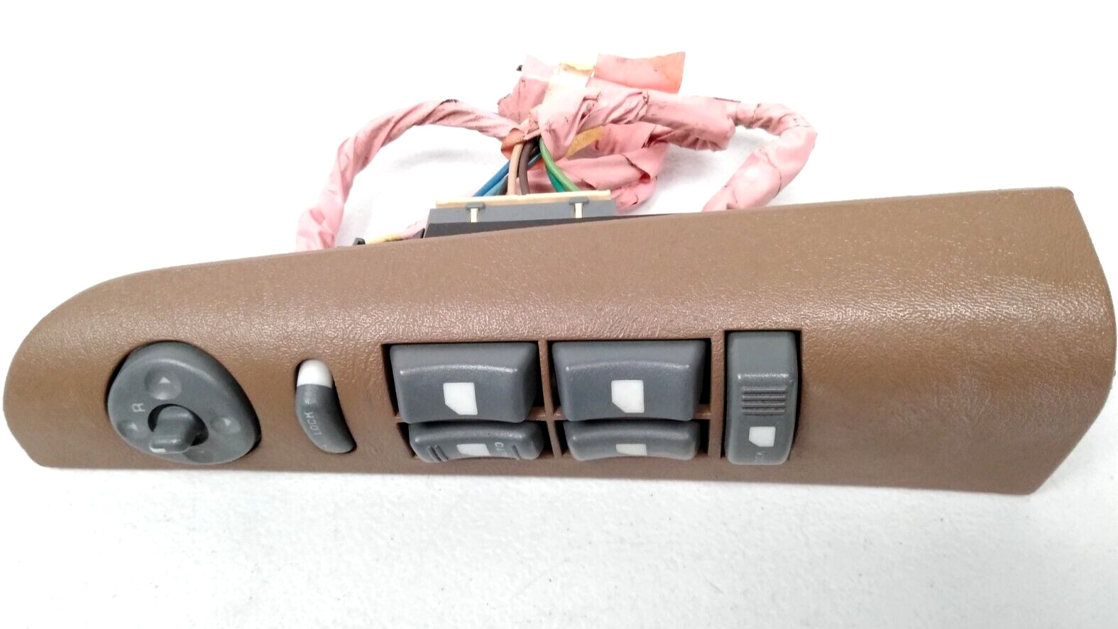 2000 2001 Chevy S10 Blazer GMC Jimmy Driver Side Door Window Switch Brown V36