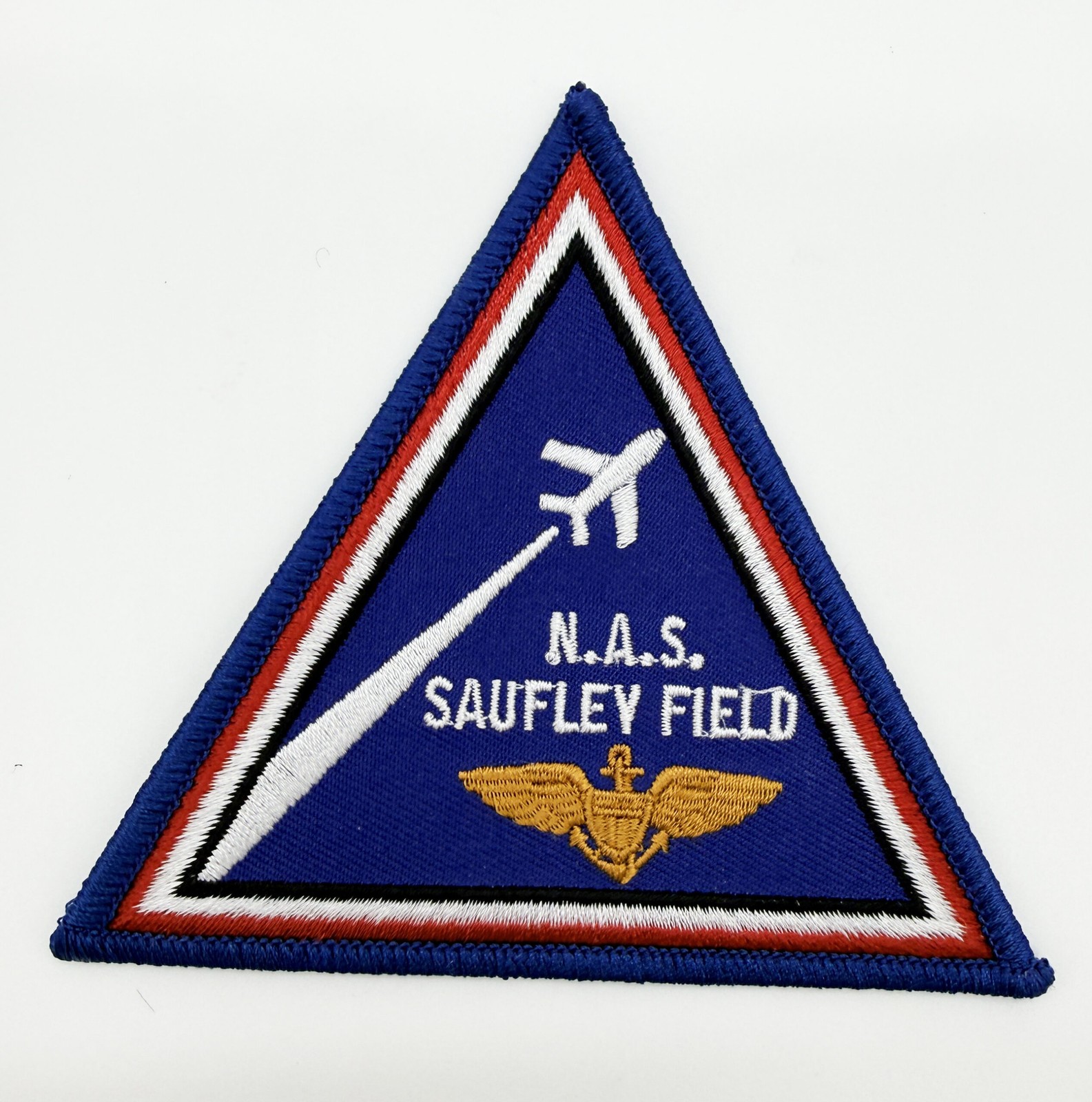 NAS Saufley Patch  - Plastic Backing, 4"