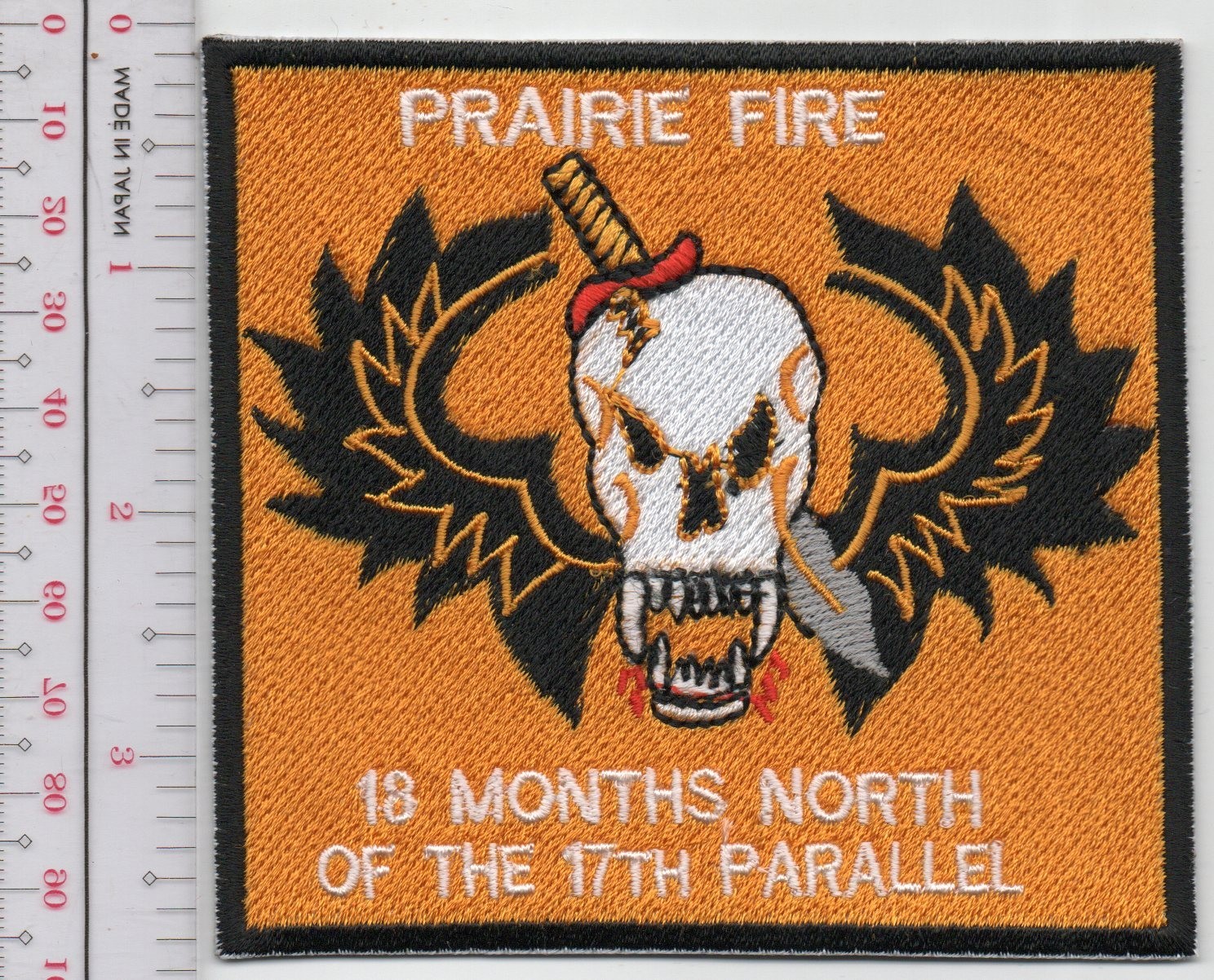 US Army Recon Prairie Fire 18th Months North of The 17th Parallel Patc NO TARIFF