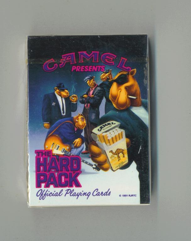 1991 Camel "The Hard Pack" Playing Cards ** New Poker Deck ** FREE US Shipping