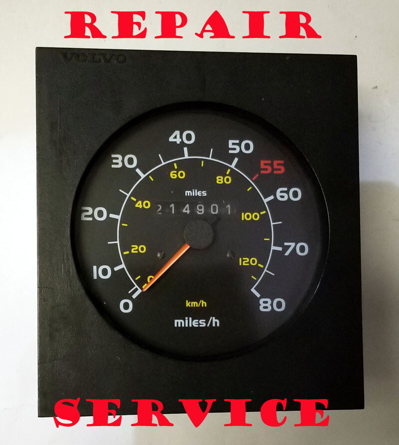 1996 TO 2003 VOLVO SEMI TRACTOR VN,VNL INSTRUMENT CLUSTER REPAIR SERVICE