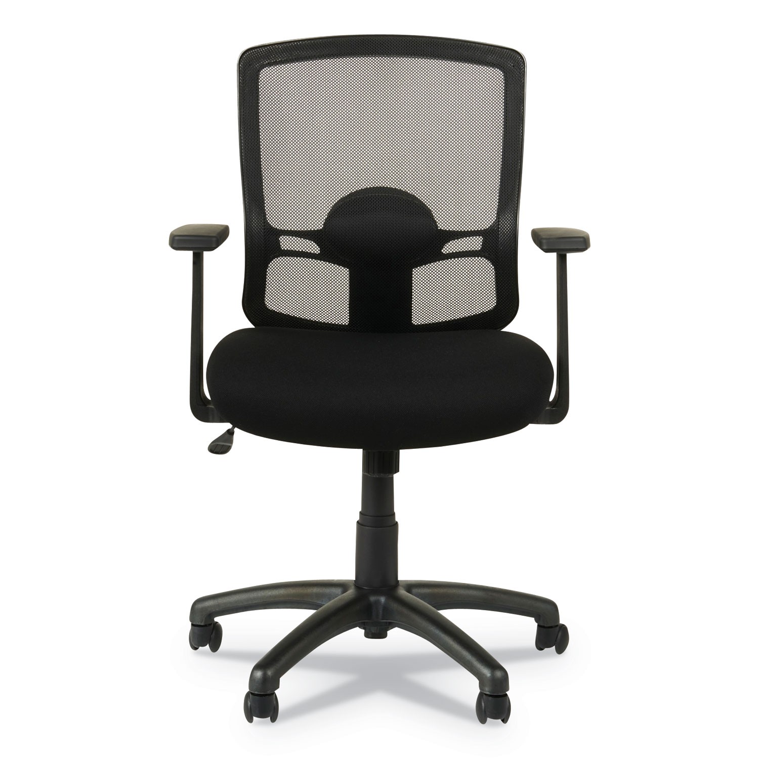 Alera Etros Series Mesh Mid-Back Chair275 lbs Black ALEET42ME10B