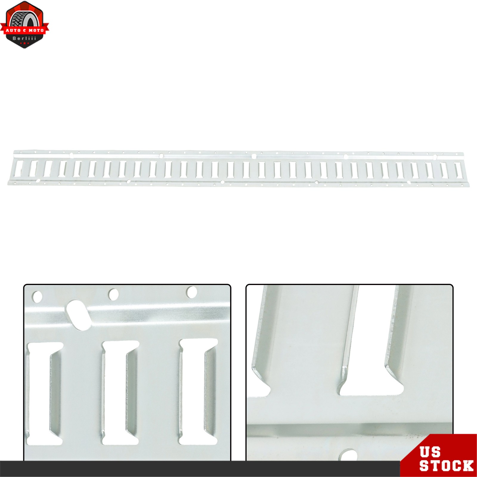 New 10 Pack For Trucks Trailers Cargo Vans Labwork 5' E Track Tie Down Rail Kit