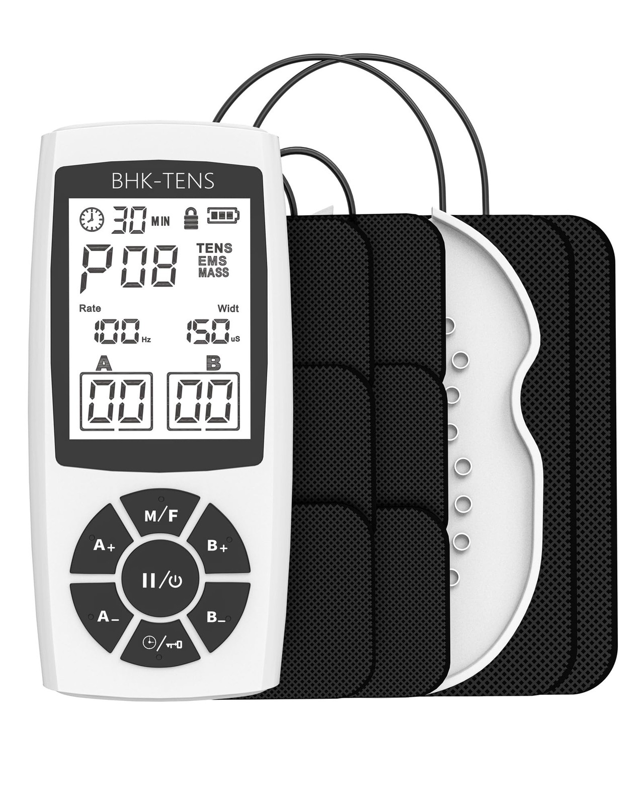 EMS Muscle Stimulator for Pain Relief Therapy, Electronic EMS TENS Unit Machi...