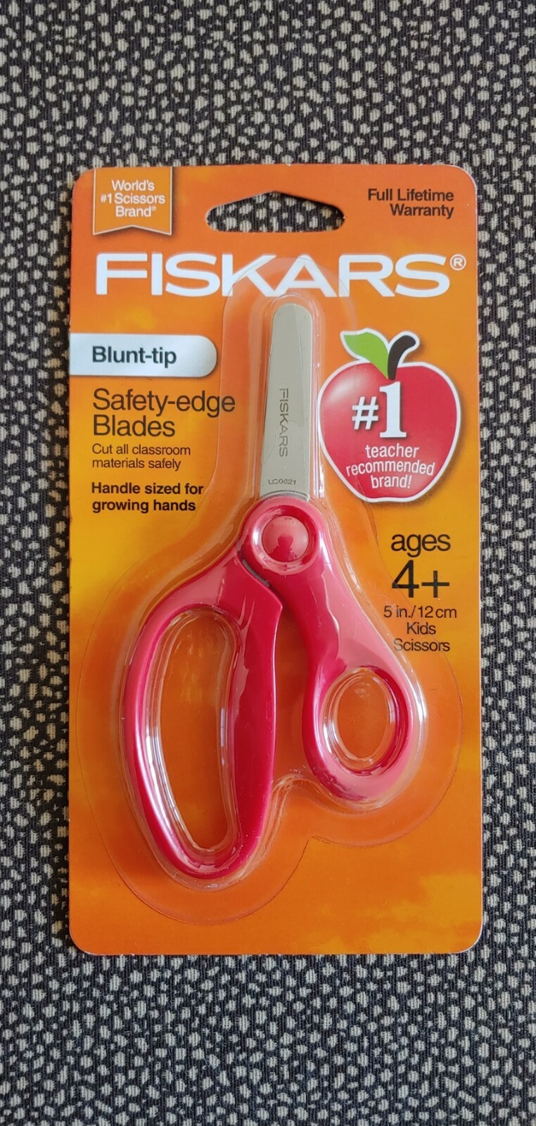 FISKARS Scissors Blunt-tip Safety-edge Blades Kids Crafts School Classroom Tools