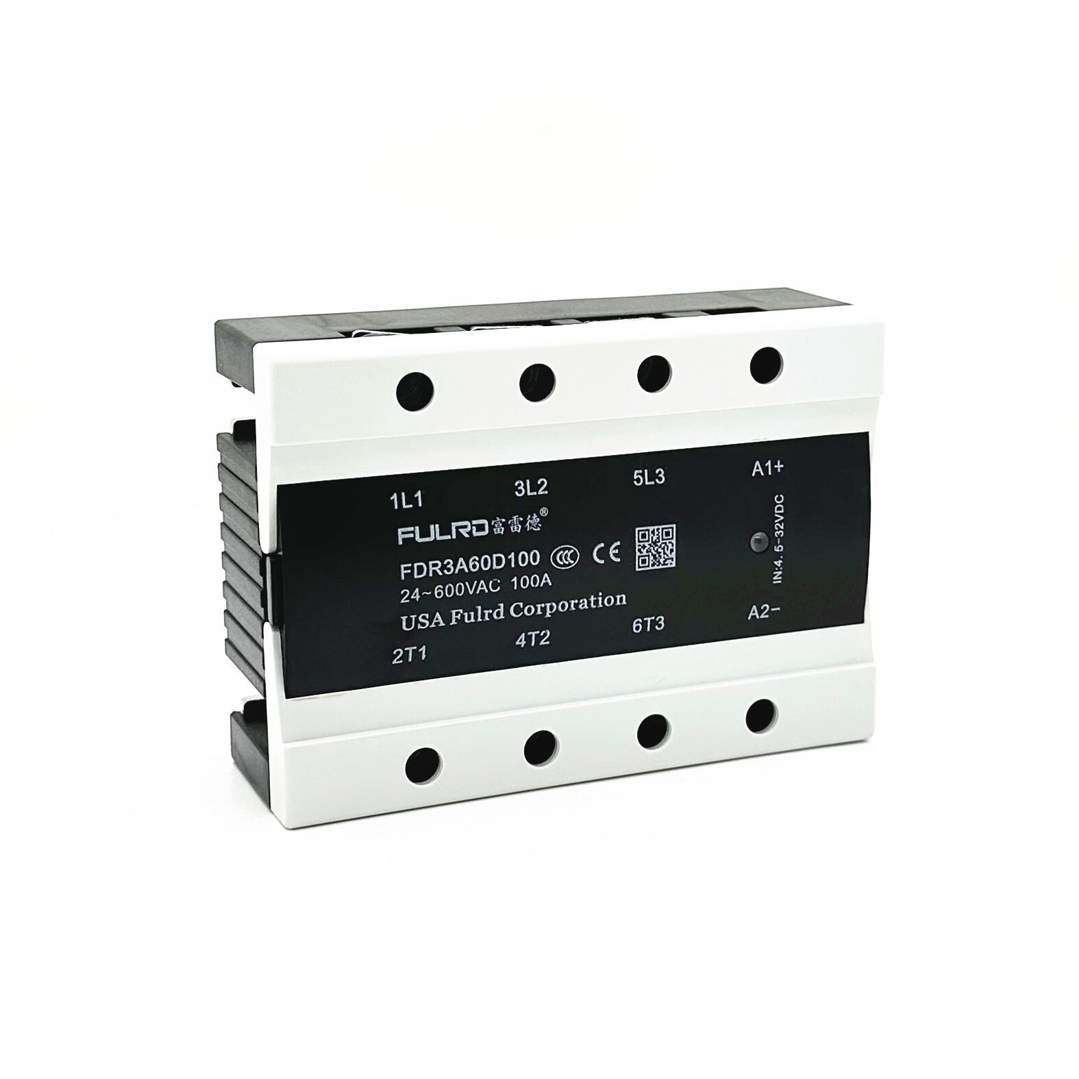 FULRD Three-phase Solid State Relay FDR3A60D100 100A DC-AC 24-600VAC