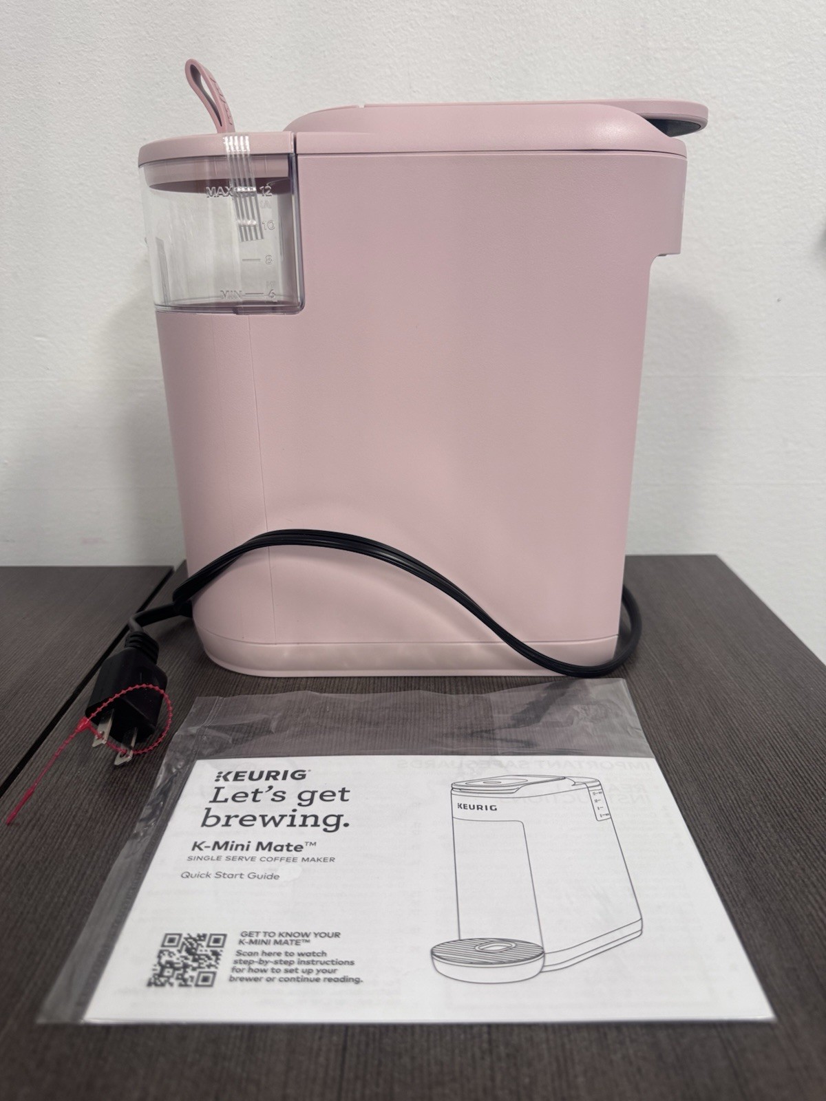 Keurig K-Mini Mate Single-Serve K-Cup Coffee Maker - Pink Sands - NEW