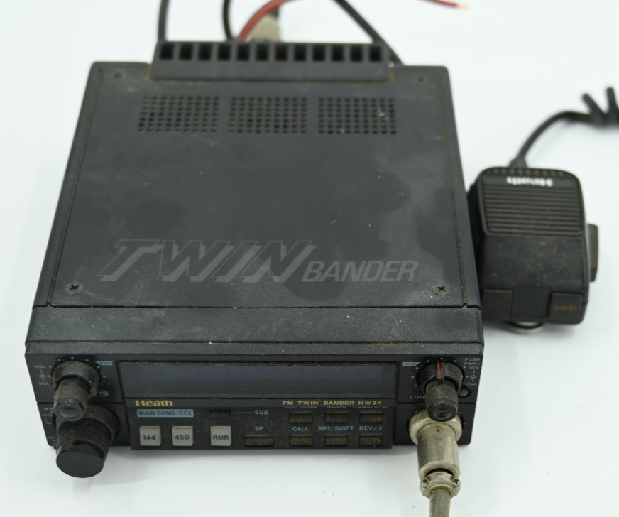 Heath HW24 Twin Bander VHF/UHF Transceiver with Microphone