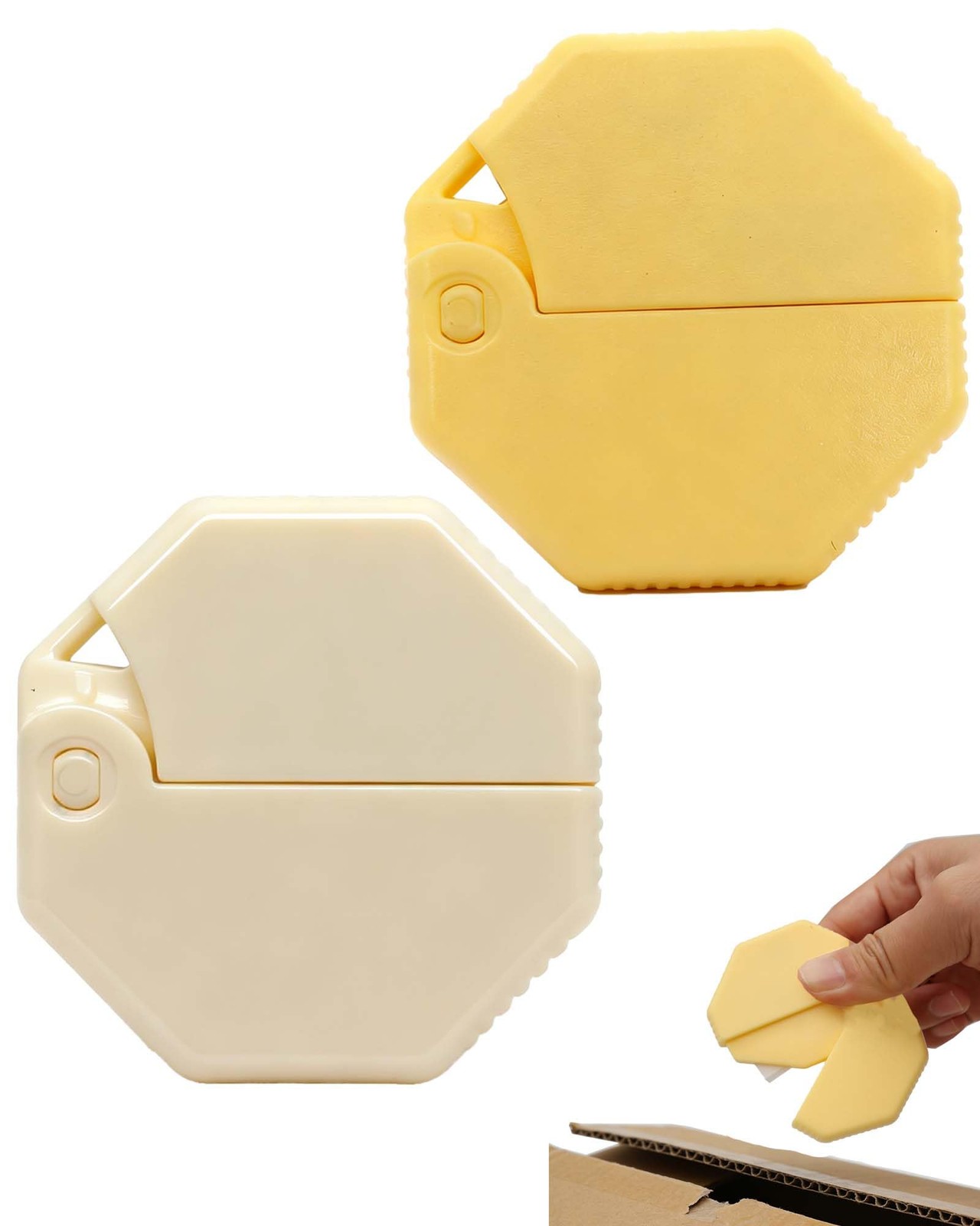 2 Pack Ceramic Box Cutter Mini Portable Box Opener With Magneticrustproof And Li