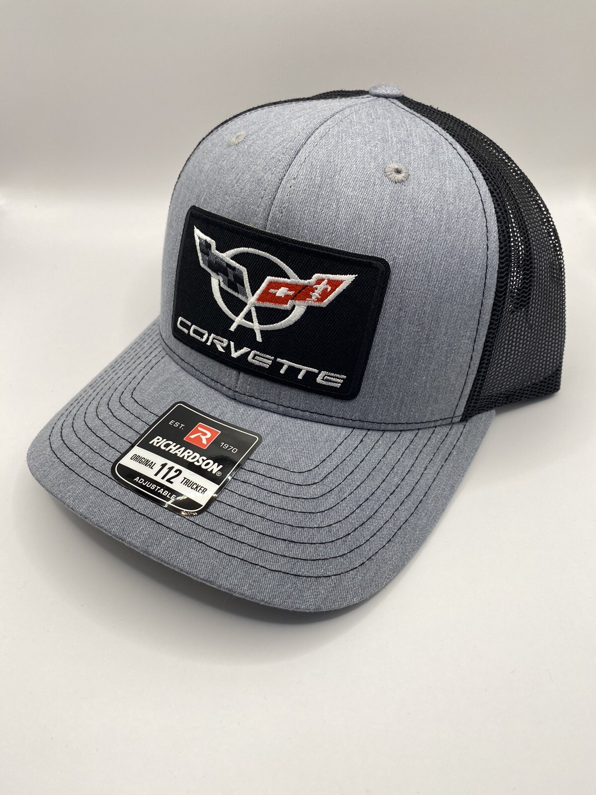 Chevrolet Corvette Trucker Hat, Richardson 112 Snap-back style. NWT!