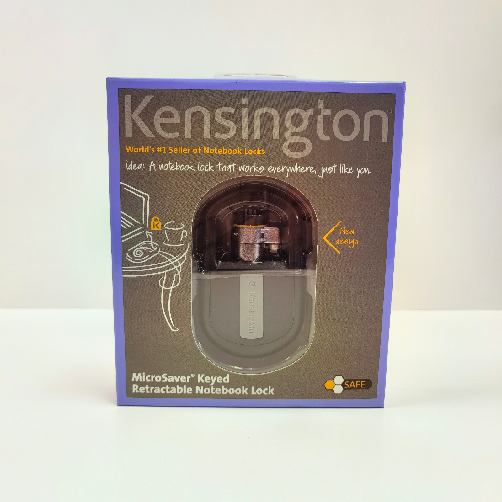 Kensington MicroSaver Keyed Retractable Notebook Lock (Open Box )
