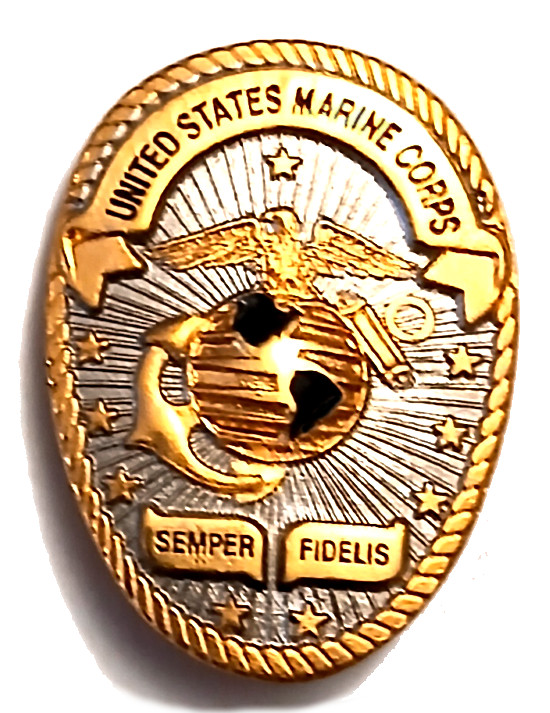 Military Pin USMC Pin US Marine Corps Pin Rare Shield Hat Lapel Tie Tack Pin