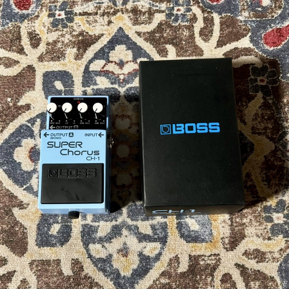 BOSS CH-1 Super Chorus Guitar Effects Pedal Used Good Condition