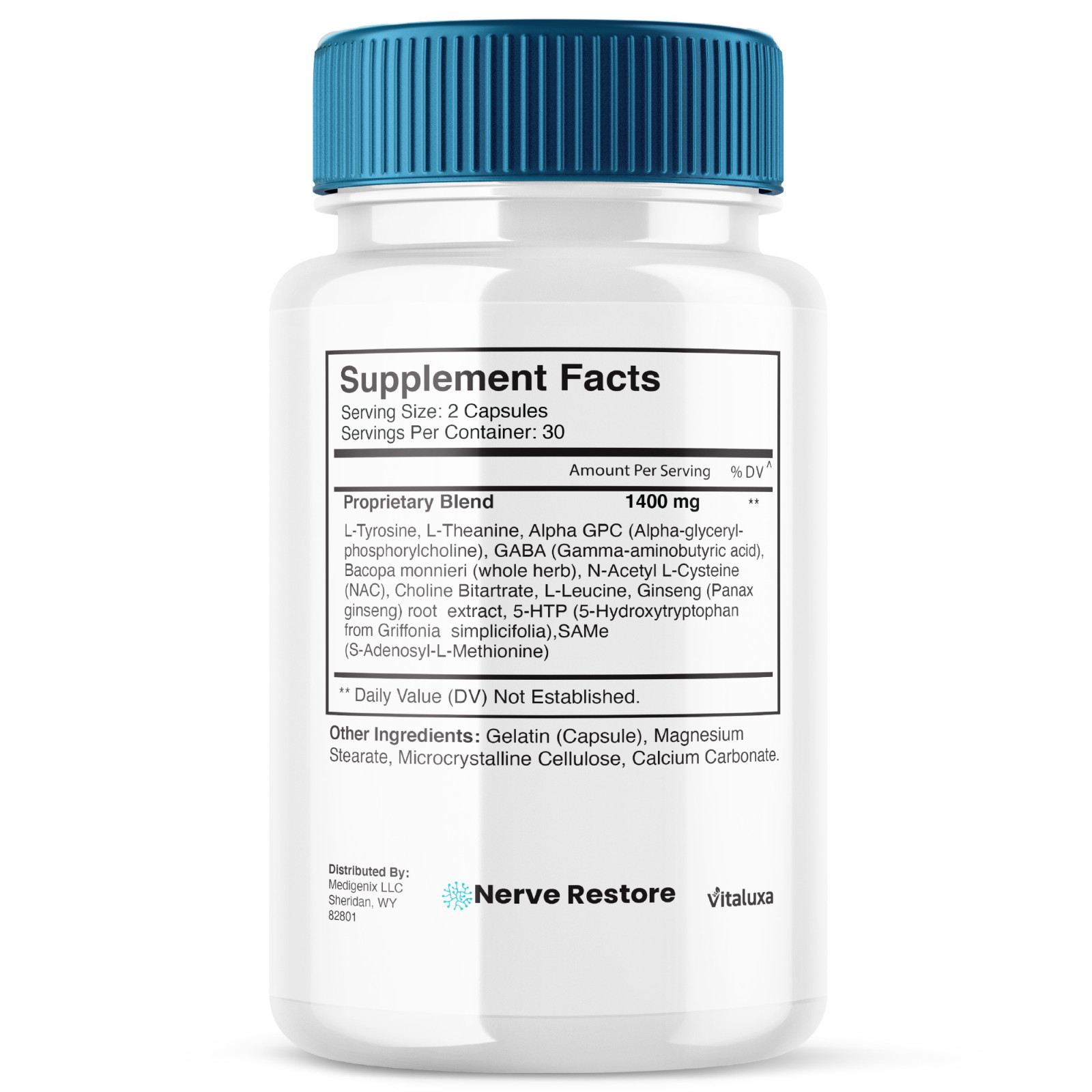 (3 Pack) Nerve Restore Capsules, Nerve Restore Advanced Formula (180 Capsules)