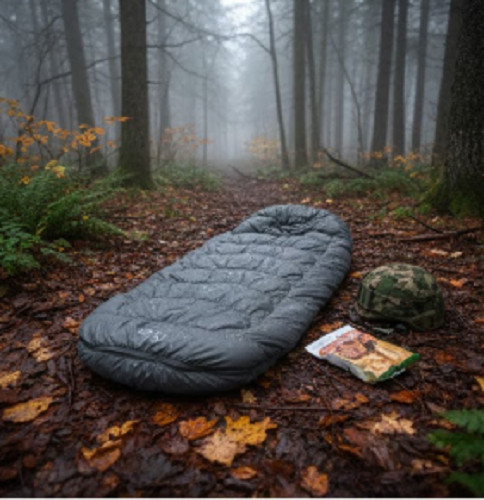 NEW SEALED USGI Intermediate Sleeping Bag Improved Modular Sleep System Gray