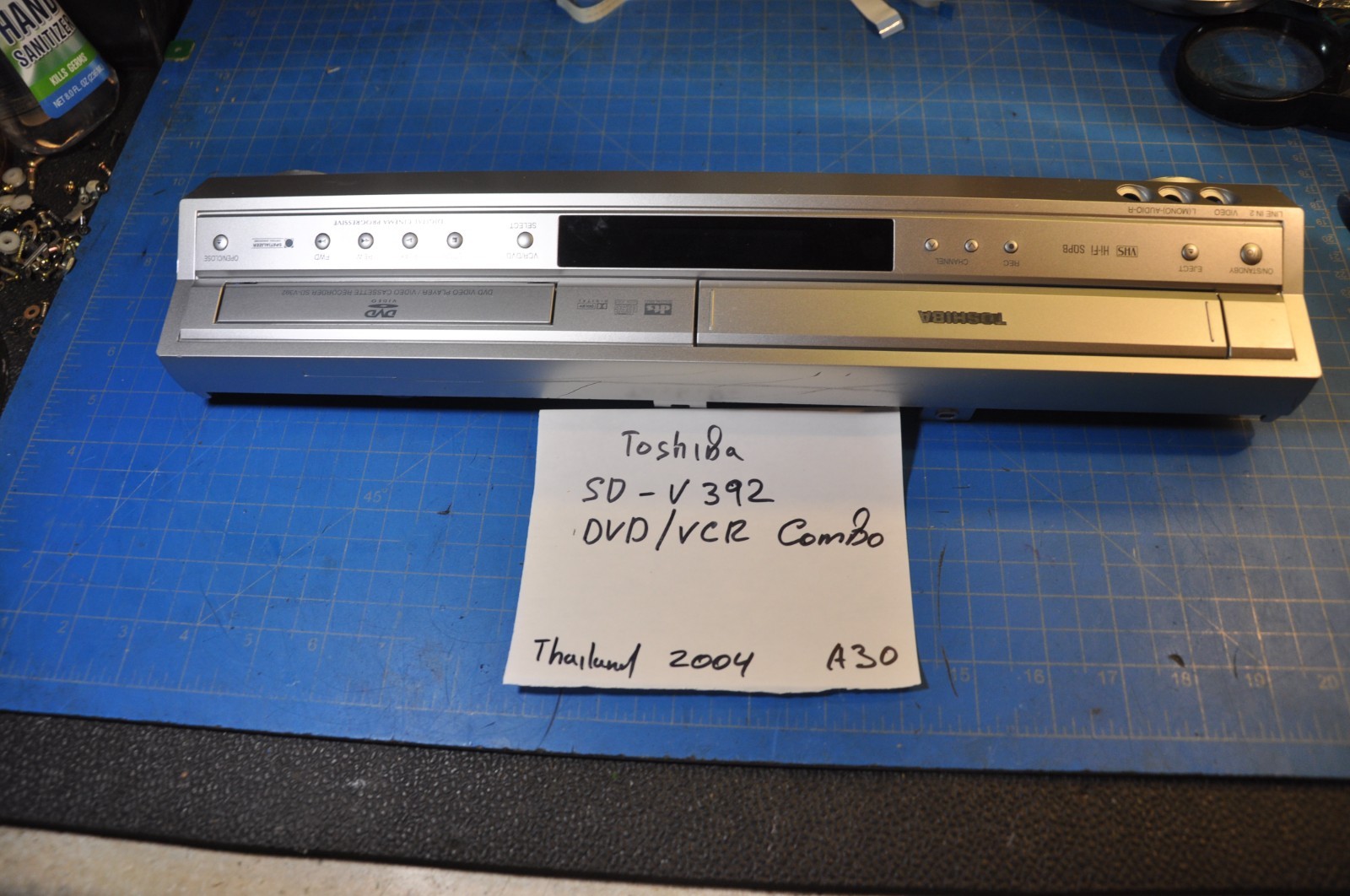 Toshiba SD-V392 DVD/VHS Combo Replacement Parts Front Face Panel