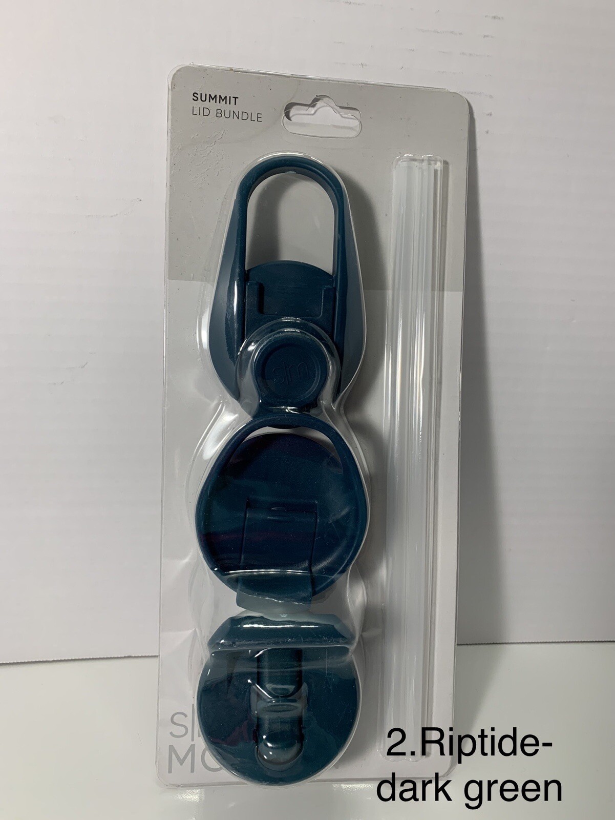 Simply Modern: Summit Water Bottle Lid Bundle, Three Pack w/ Handles & 2 straws