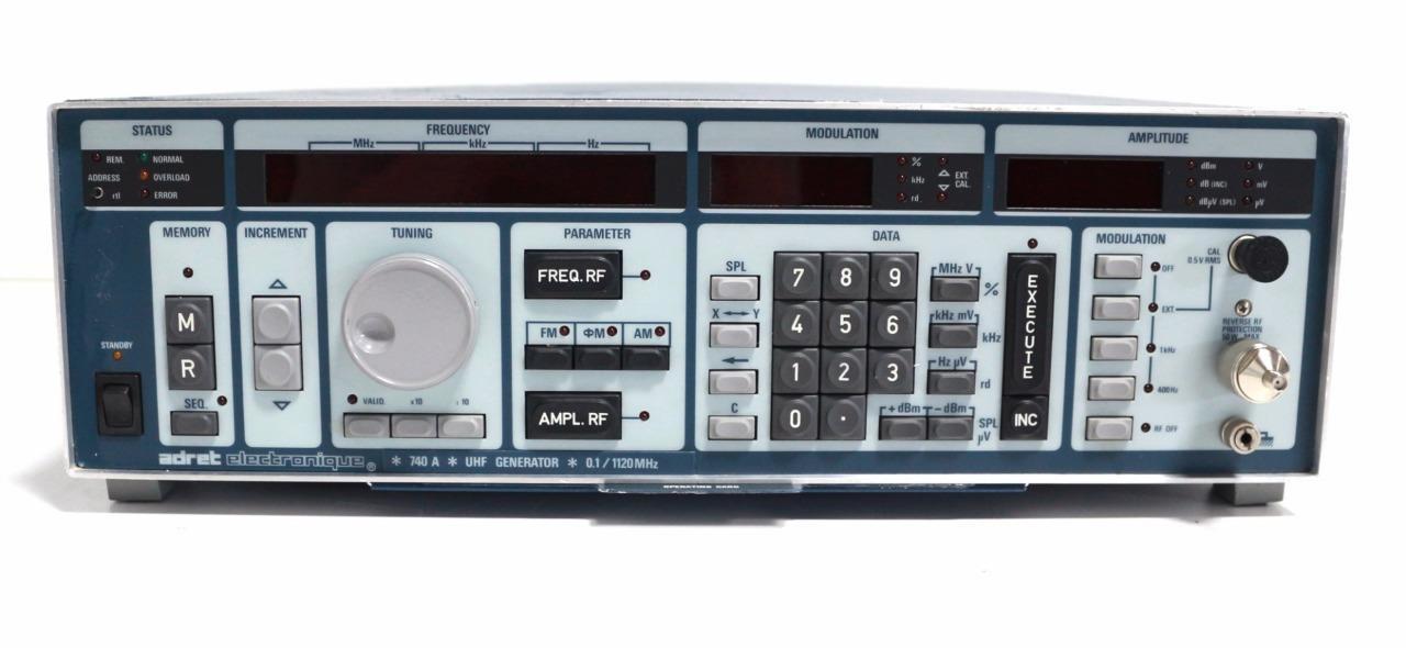 Adret Electronique 01 07401010 740A UHF Generator