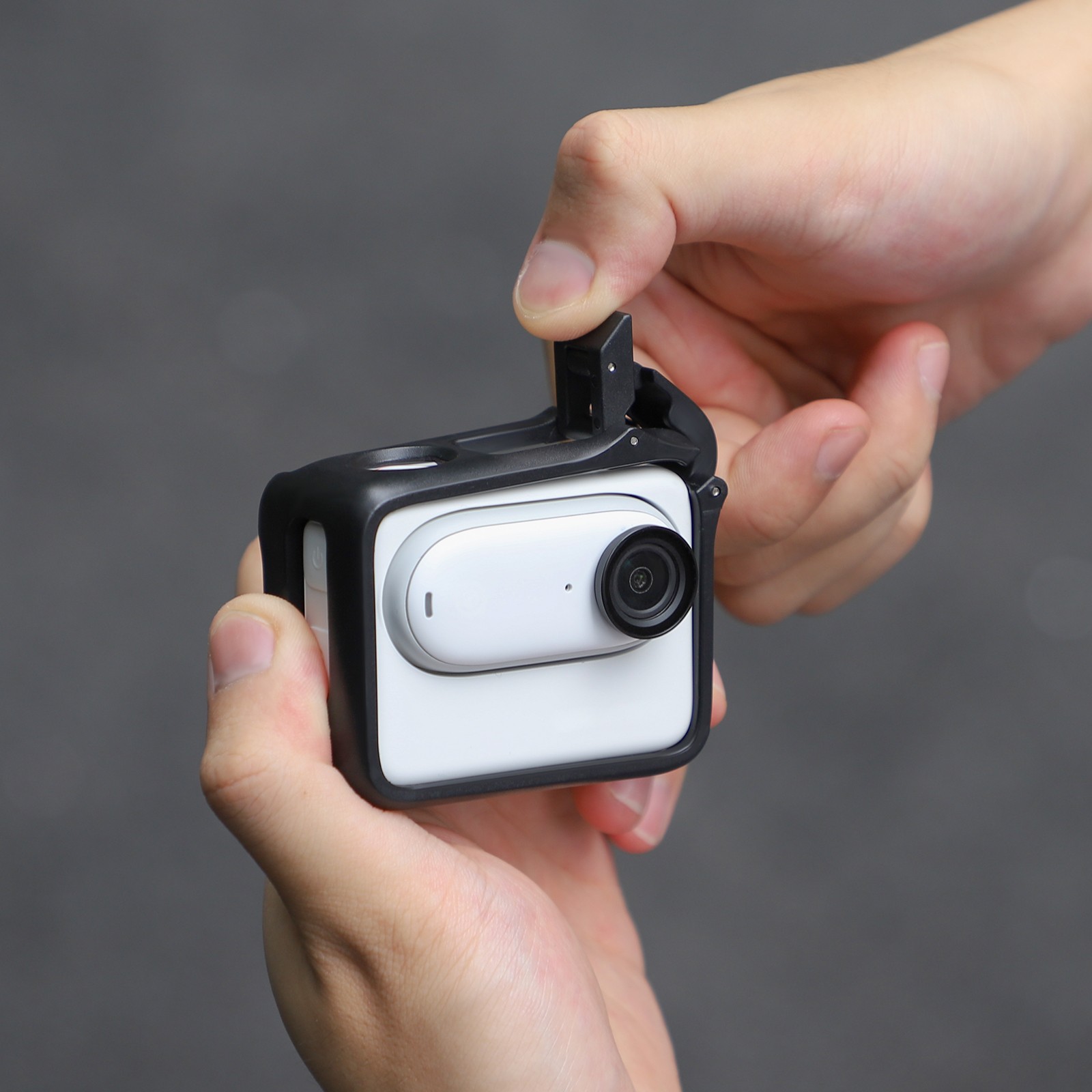For Insta360 GO 3 Action Camera Plastic Quick Release Protection Frame Accessory