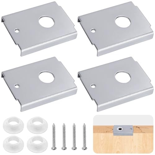 N7192 Bi-fold Door Repair Bracket,Stainless Steel Bifold Door Repair Kit 4 Pcs