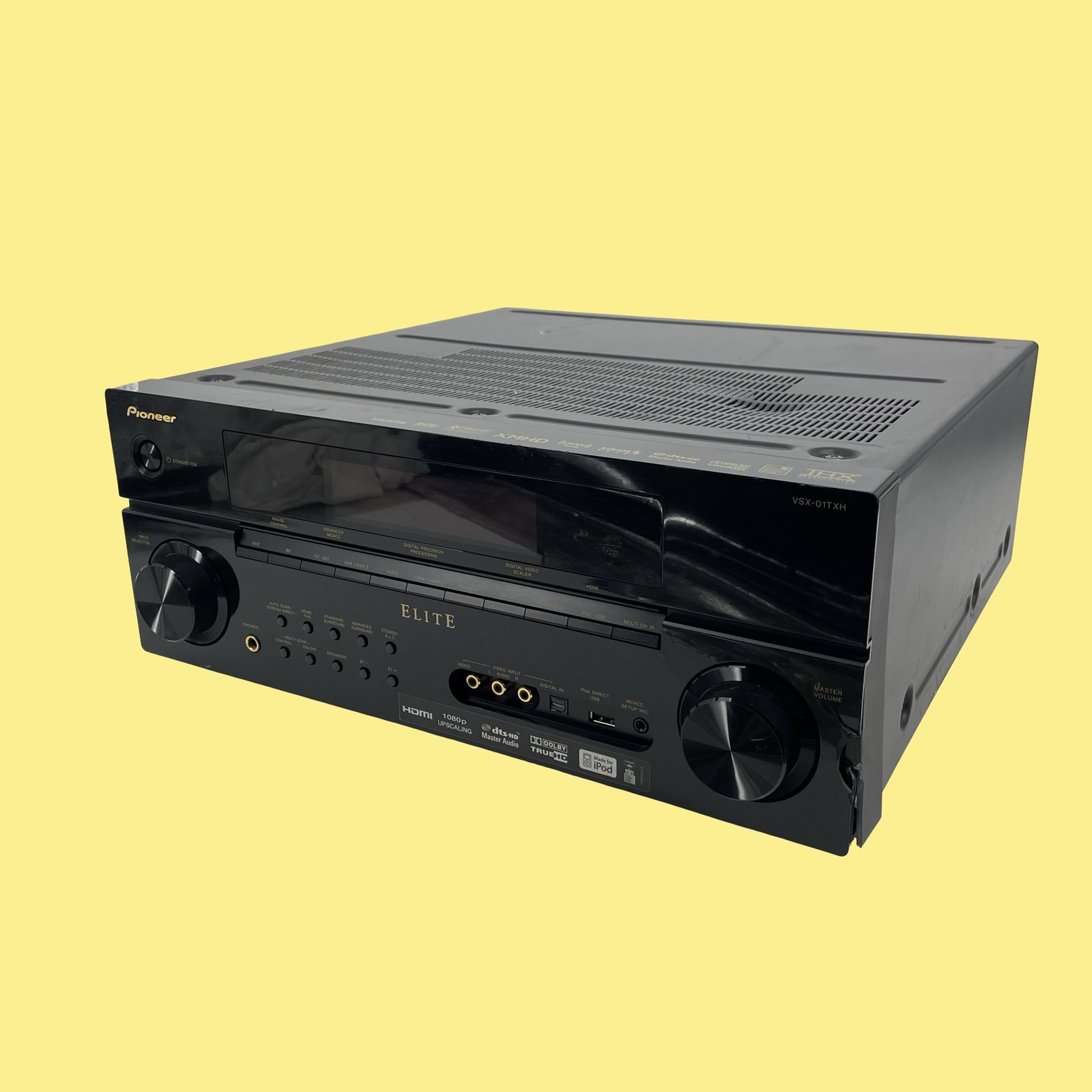READ Pioneer Elite VSX-01TXH 7.1-Channel 1080p Receiver Black
