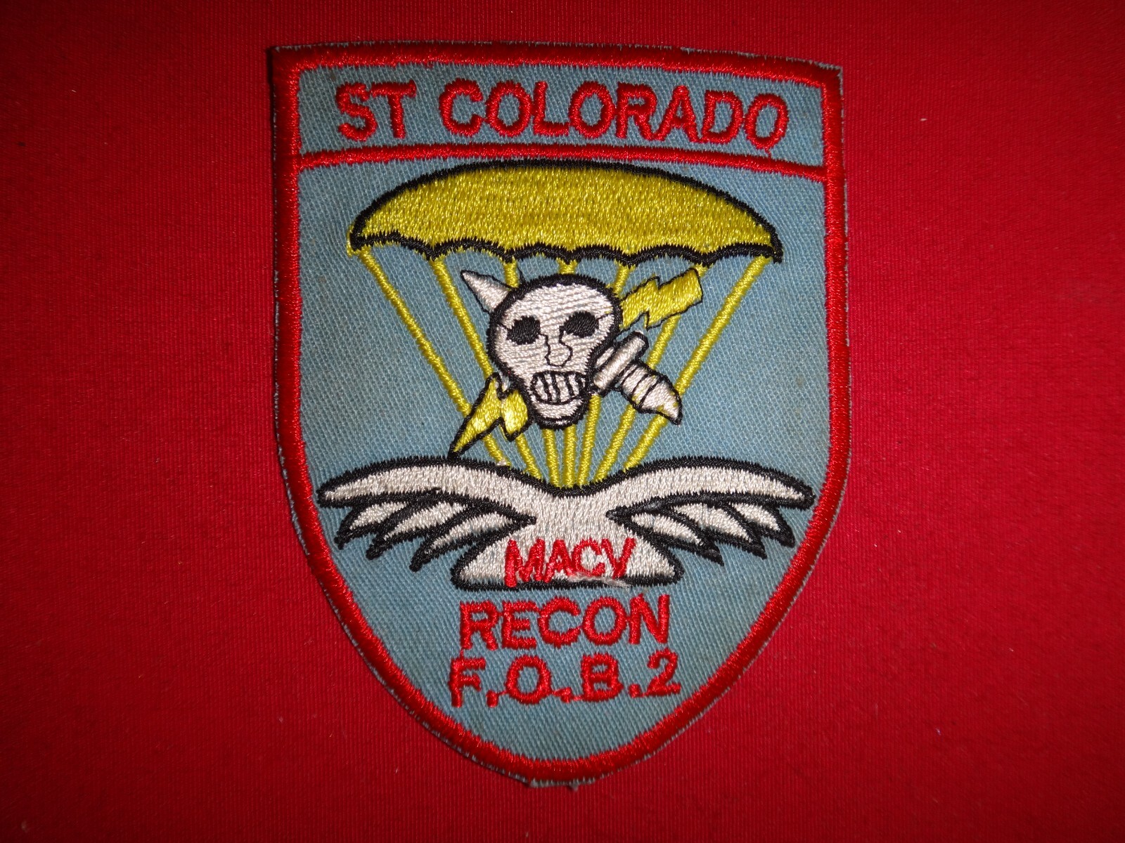 Vietnam War Patch US SF Spike Team ST COLORADO MACV RECON FOB-2