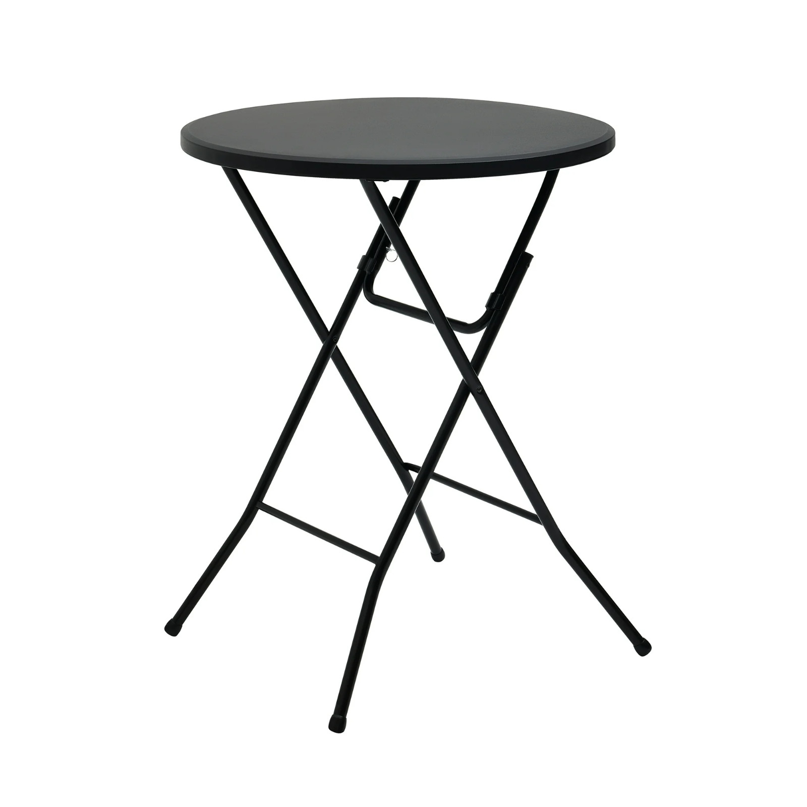 Mainstays 31" Round High-Top Folding Table, Black - Free Shipping