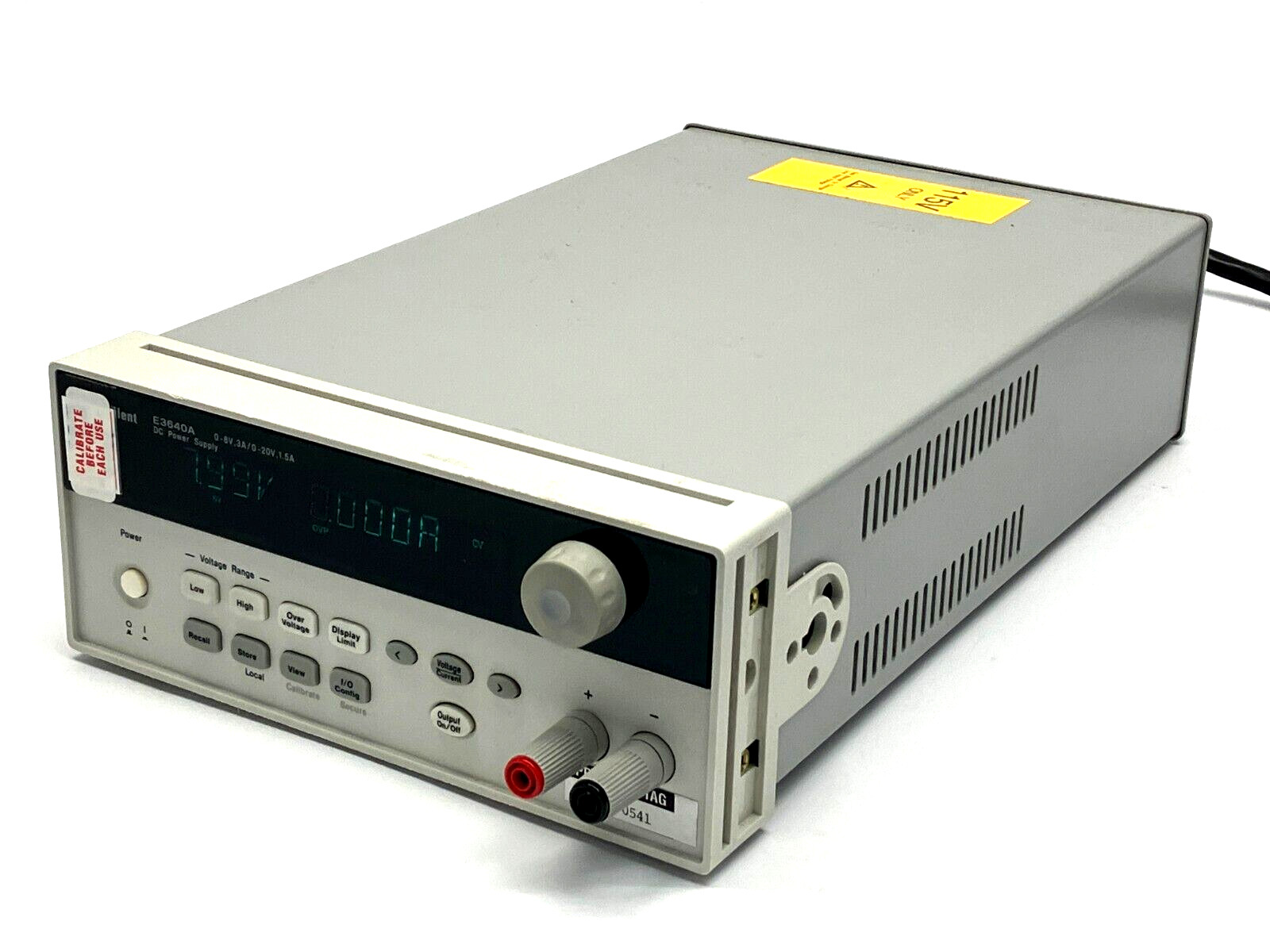 Agilent E3640A DC Power Supply 0-8V, 3A / 0-20V, 1.5A