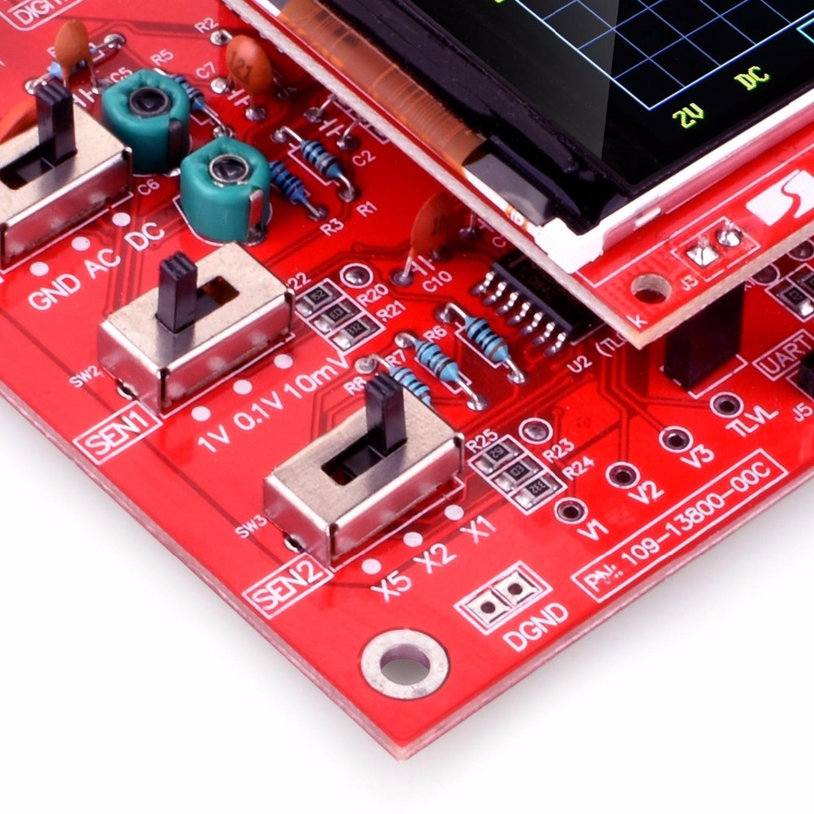 1X Assembled DSO138 2.4" TFT Digital Oscilloscope Kit DIY Module